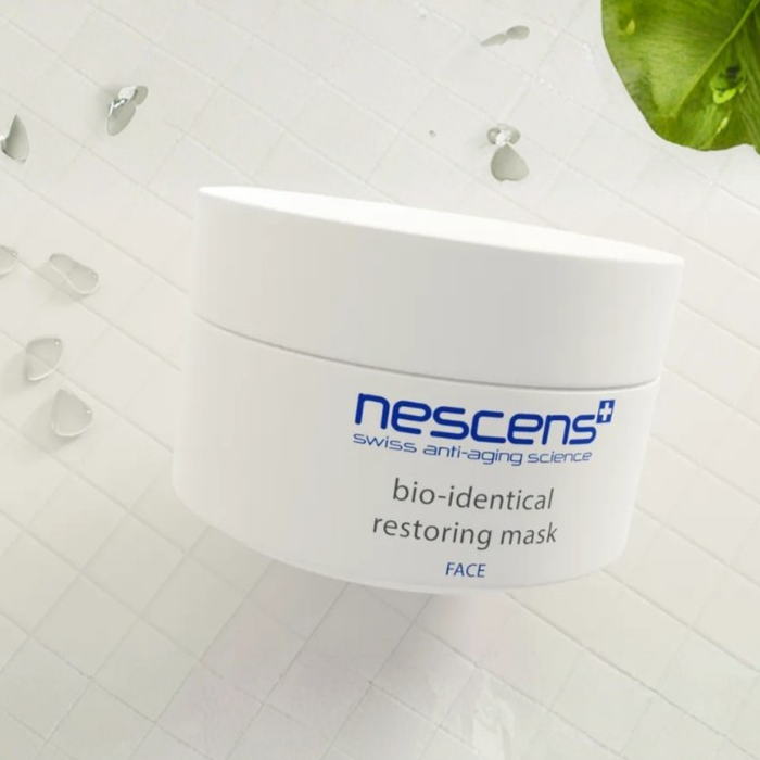 Nescens Bio-Identical Restoring Mask – Hydrating Face Mask for Comfort, Hydration & Glow 180ml