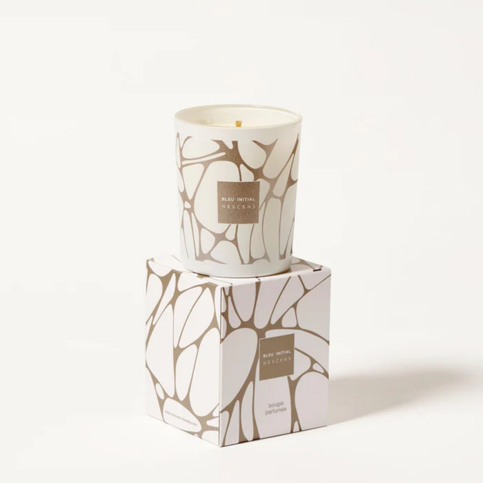 Nescens Bleu Initial Scented Candle - Luxury Home Fragrance 180g