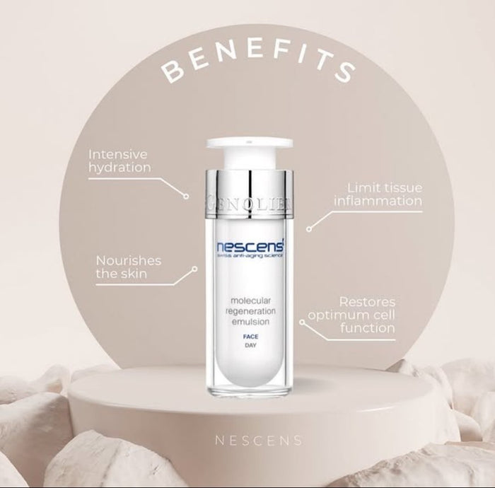 Nescens Molecular Regeneration Day Emulsion – Anti-Aging Day Face Treatment 30ml
