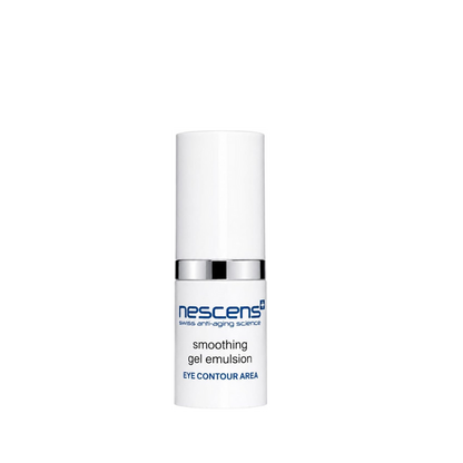 Nescens Smoothing Gel Emulsion Eye Contour - Travel Size Cream for Fine Lines & Wrinkles,  5ml