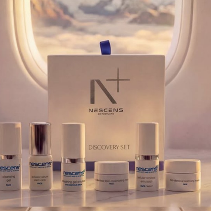 Nescens Smoothing Gel Emulsion Eye Contour - Travel Size Cream for Fine Lines & Wrinkles,  5ml