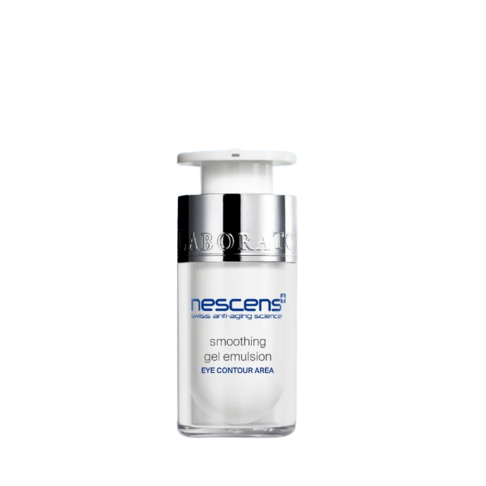 Nescens Smoothing Gel Emulsion Eye Contour Cream for Fine Lines & Wrinkles, 15ml