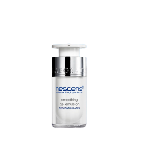 Nescens Smoothing Gel Emulsion Eye Contour Cream for Fine Lines & Wrinkles, 15ml