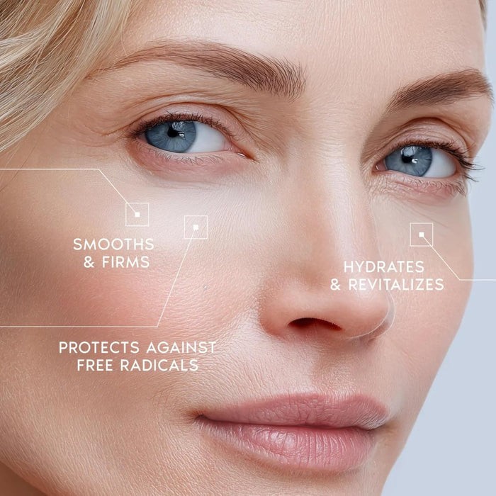 Nescens Smoothing Gel Emulsion Eye Contour Cream for Fine Lines & Wrinkles, 15ml