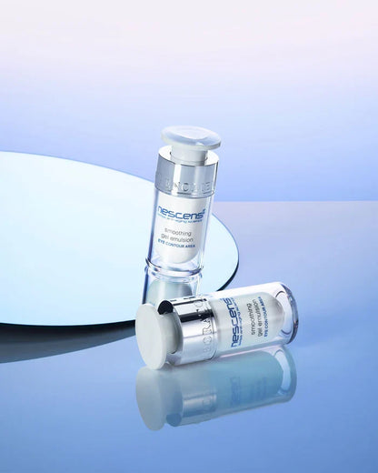 Nescens Smoothing Gel Emulsion Eye Contour Cream for Fine Lines & Wrinkles, 15ml
