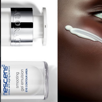 Nescens Smoothing Gel Emulsion Eye Contour Cream for Fine Lines & Wrinkles, 15ml