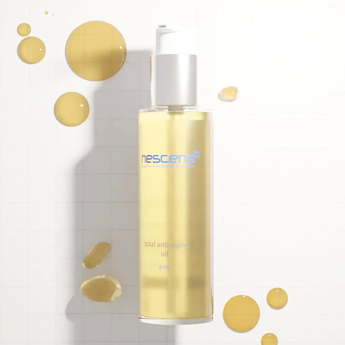 Nescens Total Anti-Aging Body Oil for Firming & Hydration, 100ml