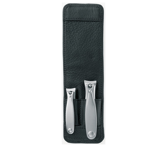Niegeloh TopInox Stainless Steel Travel Leather Case