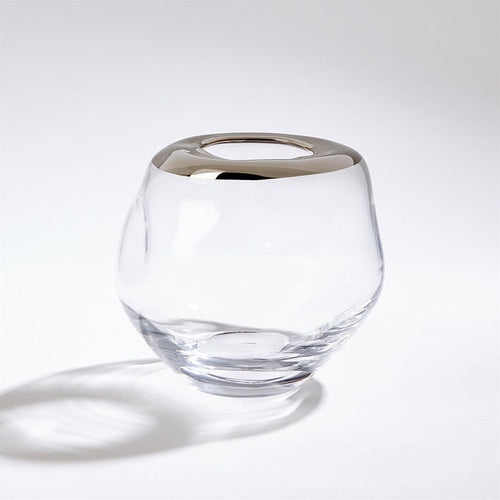 Small Organic Formed Vase from Kutmec. perfect for shelves or tables.