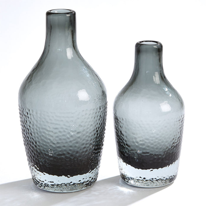 Pebble Bottles from Kutmec. A sculptural design adds modern elegance to your table or shelf.