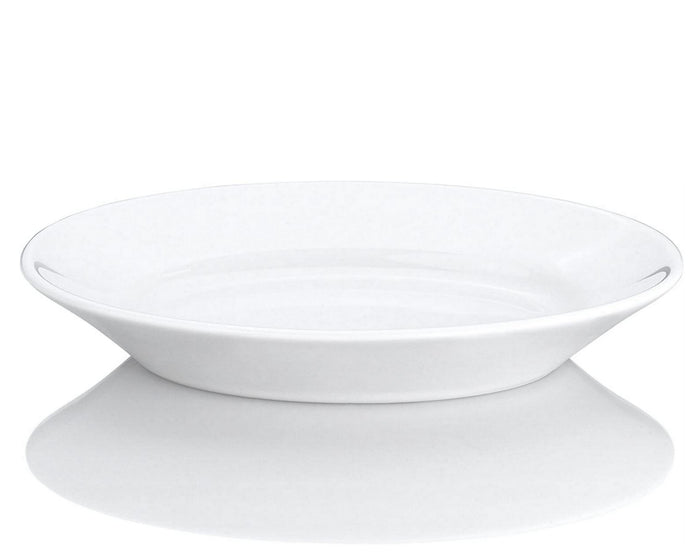 Pillivuyt 14-1/2-Inch by 10-1/4-Inch Deep Oval Porcelain Serving Platter