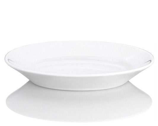 Pillivuyt 14-1/2-Inch by 10-1/4-Inch Deep Oval Porcelain Serving Platter