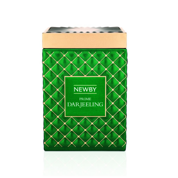 Prime Darjeeling – 100g Loose Leaf Gourmet Caddy – Elegant & Floral Black Tea