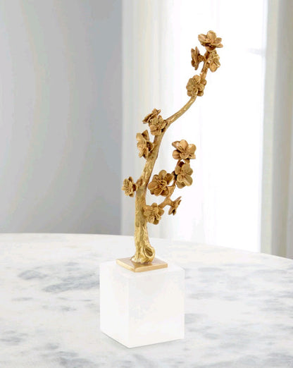 QUINCE BRASS FLOWER