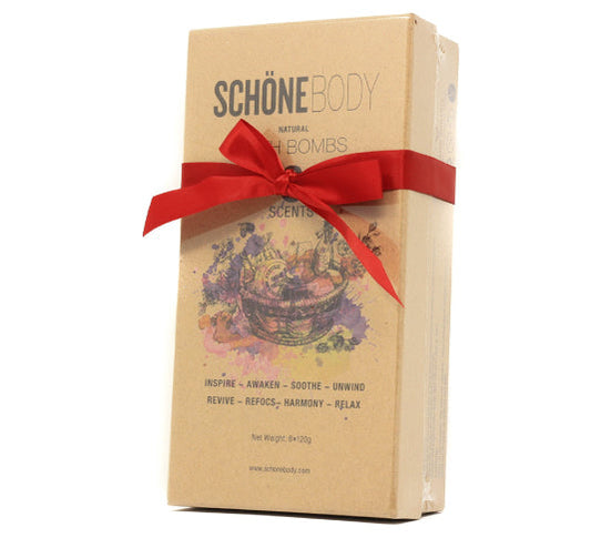 SCHÖNE NATURAL BATH BOMBS GIFT SET