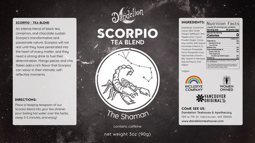Scorpio Zodiac Tea