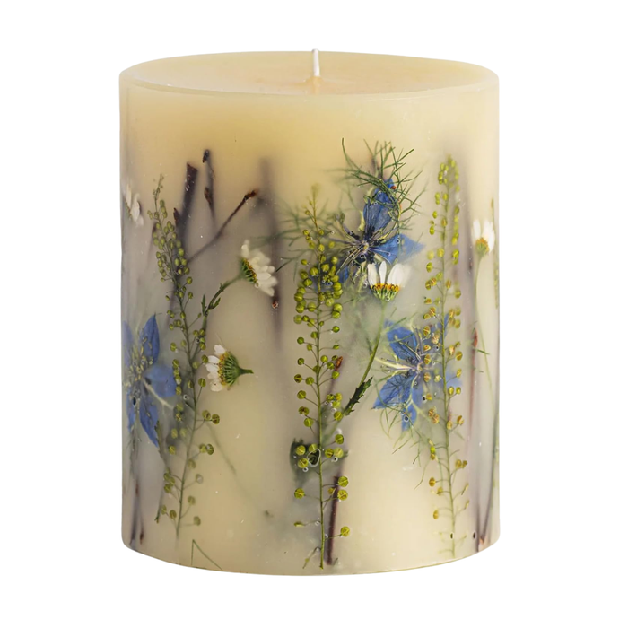 Sea Salt Mist Accent Botanical Candle, Single Piece, 4.5 x 5.5 Inch