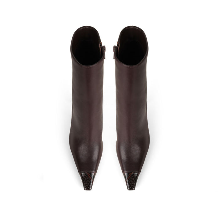 Selene Boot Brown Leather, view 4