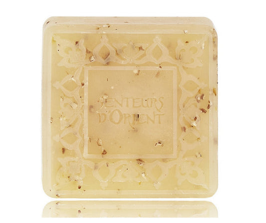 Senteurs d'Orient Almond Exfoliant Soap, Ma'amoul, 2.6 oz