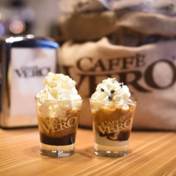 Set of 6 glass espresso cups 70 ml Caffè Vero