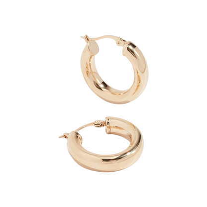 SHASHI Dominique Hoop Earrings - Gold,One Size