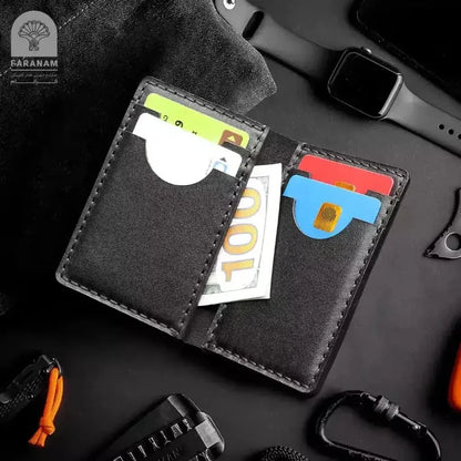 Shaya Trifold Wallet, Cowhide leather My Store