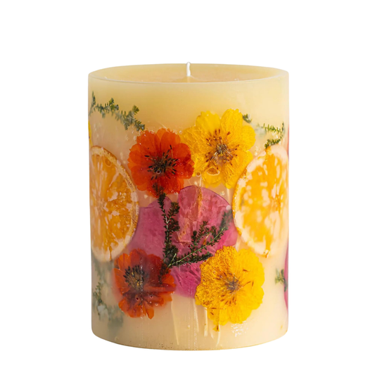 Sugared Citrus Signature Botanical Candle, 5 x 6.5 Inch
