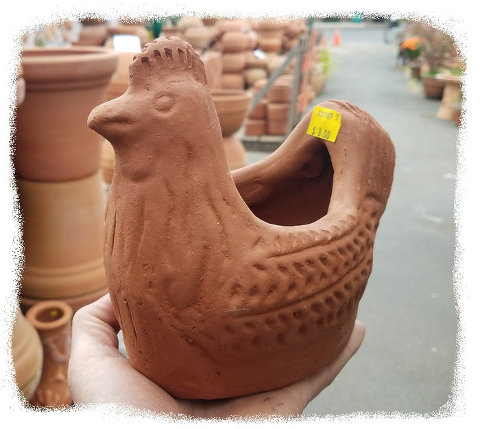 Small Chicken Planter