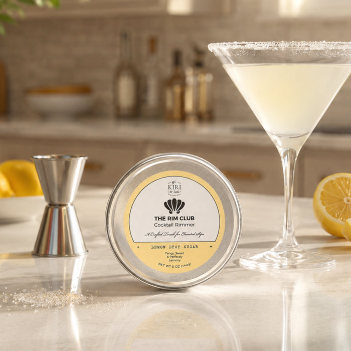The Rim Club Cocktail Rimmer - Rimming Salt/Sugar for Margaritas