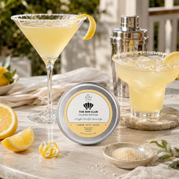 The Rim Club Cocktail Rimmer - Rimming Salt/Sugar for Margaritas