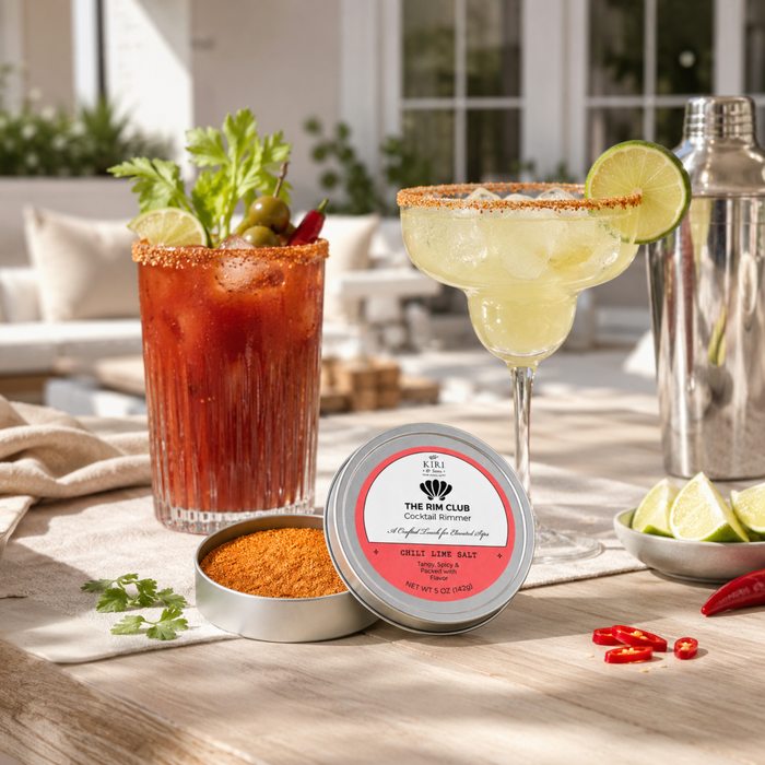 The Rim Club Cocktail Rimmer, Chili Lime Cocktail Rimming Salt