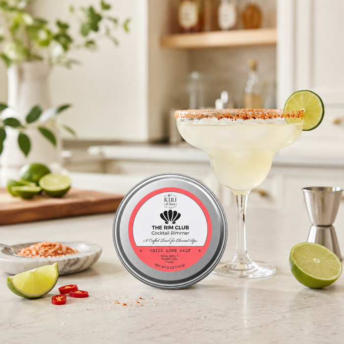 The Rim Club Cocktail Rimmer, Chili Lime Cocktail Rimming Salt