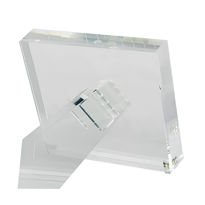 Tizo Design 4 x 4 Clear Lucite Acrylic Picture Frame
