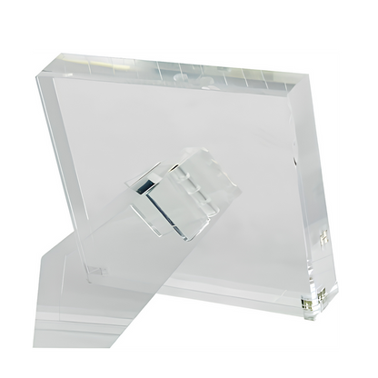 Tizo Design 4 x 4 Clear Lucite Acrylic Picture Frame