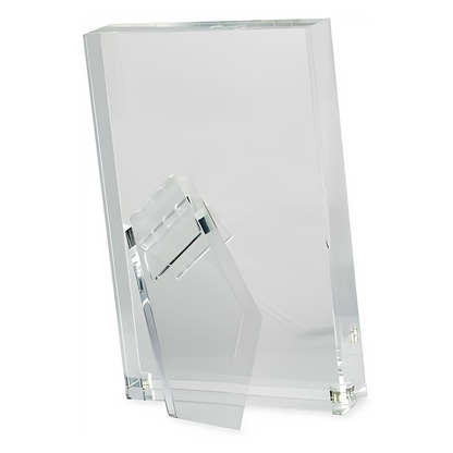 Tizo Design 5 x 7 Vertical Clear Lucite Acrylic Picture Frame