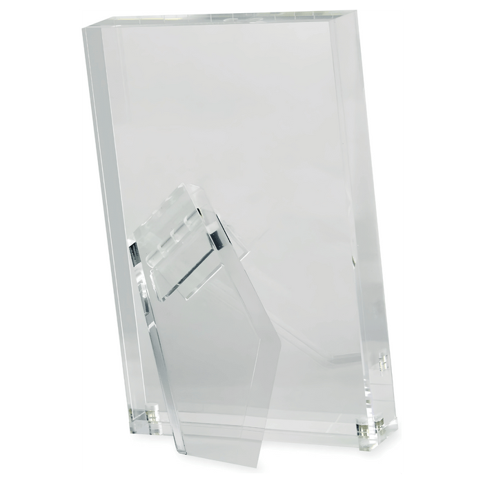 Tizo Design 8 x 10 Vertical Clear Lucite Acrylic Picture Frame