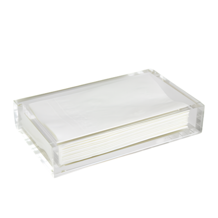 Tizo Design Acrylic Bathroom Napkin Tray - Clear