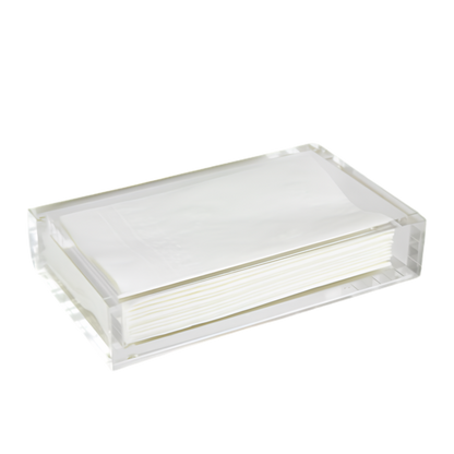 Tizo Design Acrylic Bathroom Napkin Tray - Clear