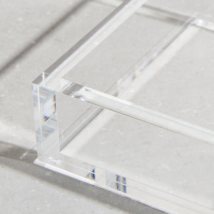 Tizo Design Acrylic Bathroom Napkin Tray - Clear
