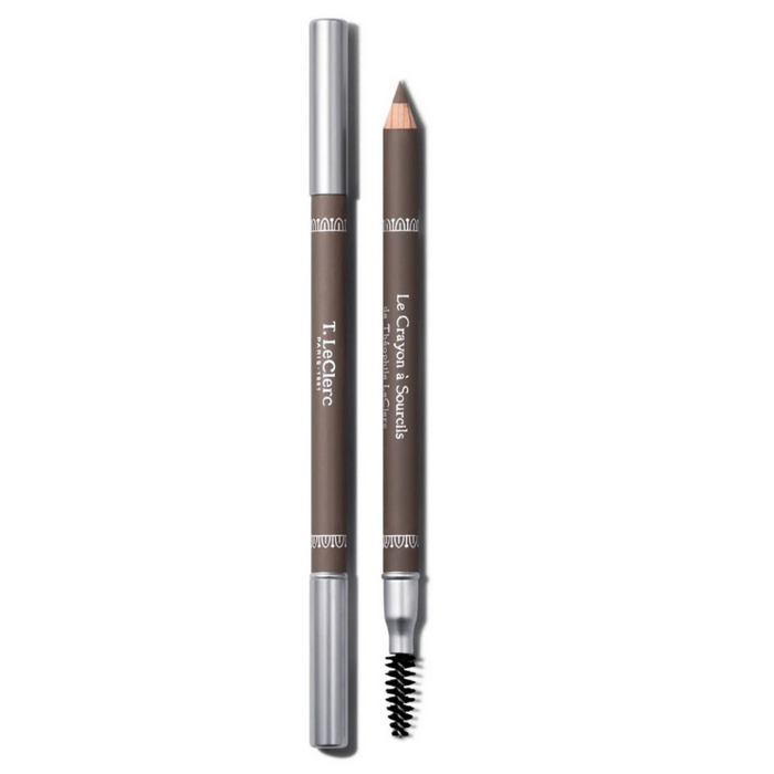 T.LeClerc Eyebrow Pencil with Brush Natural Definition Long-Lasting 1.08 g Shade 02 Chatain