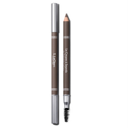 T.LeClerc Eyebrow Pencil with Brush Natural Definition Long-Lasting 1.08 g Shade 02 Chatain