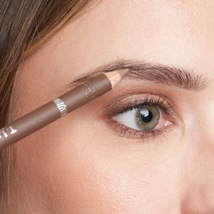 T.LeClerc Eyebrow Pencil with Brush Natural Definition Long-Lasting 1.08 g Shade 02 Chatain