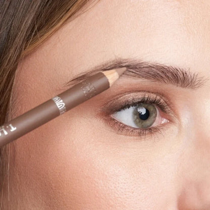 T.LeClerc Eyebrow Pencil with Brush Natural Definition Long-Lasting 1.08 g Shade 02 Chatain