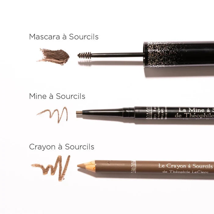 T.LeClerc Eyebrow Pencil with Brush Natural Definition Long-Lasting 1.08 g Shade 02 Chatain