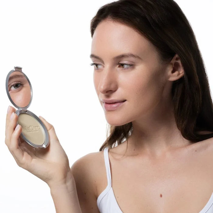 T.LeClerc Rice Compact Powder Care Formula Long-Lasting 9g Shade 02 Banane