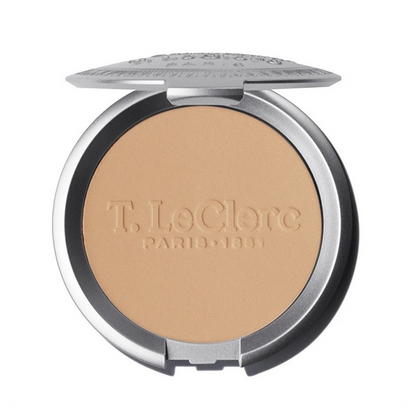 T.LeClerc Rice Compact Powder Care Formula Long-Lasting 9g Shade 08 Sahara