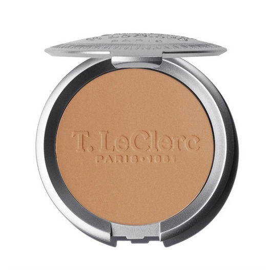 T.LeClerc Rice Compact Powder Care Formula Long-Lasting 9g Shade 11 Cannelle