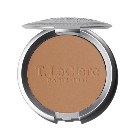 T.LeClerc Rice Compact Powder Care Formula Long-Lasting 9g Shade 12 Safran