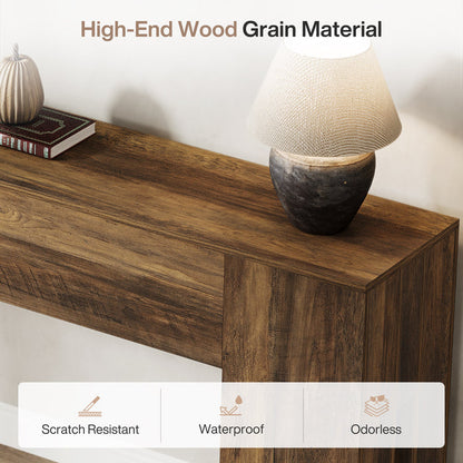 Tribesigns 70.87-Inch Long Console Table, Farmhouse Sofa Table for Entryway, Hallway, Living Room