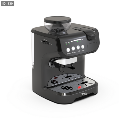 Uomor 4-in-1 Coffee Machine with Built-in Grinder